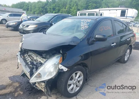 2013 Nissan Versa 1.6 Sl from USA, damaged, VIN 3N1CN7AP2DL839890